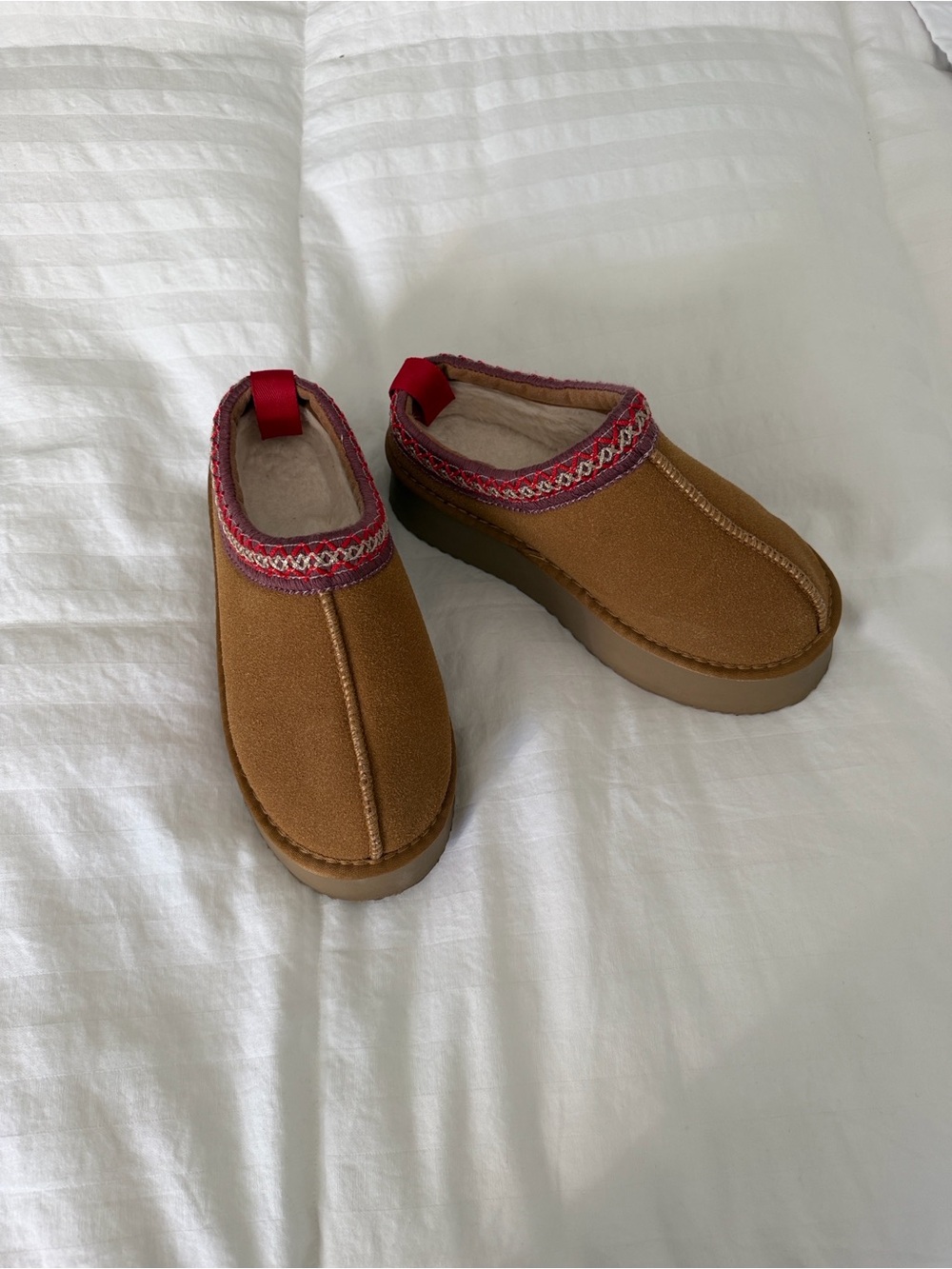 Brown Slip-On platform Clog SHIPS FREE!